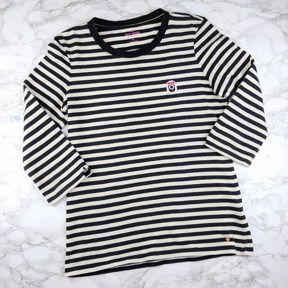 kate spade Tops - Kate Spade x Darcel Analiese Striped Tee - Size M
